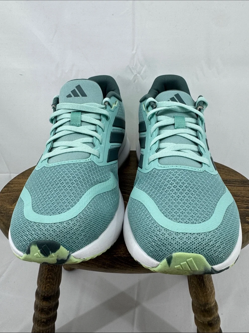 Like New! Adidas Womens Runfalcon 5 Cloudform Running Shoes, Mint Aqua Teal, 7